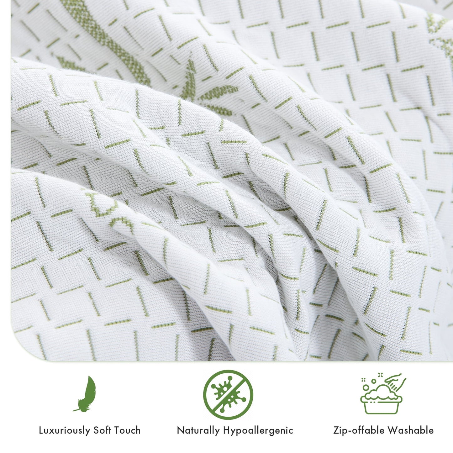 10 inch Cal King Mattress in a Box,Memory Foam Mattress with Bamboo Cover,Made in USA